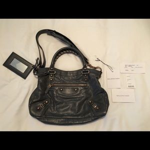 Balenciaga mini city crossbody